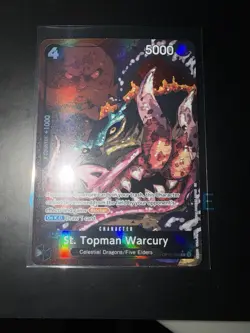 One Piece TCG St. Topman Warcury OP13-089 Alternate Art Alt English NM - Image 1