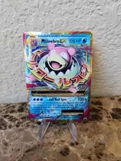2016 Mega M Slowbro EX 27/108 Ultra Rare XY Evolutions Pokemon Card TCG - Image 2