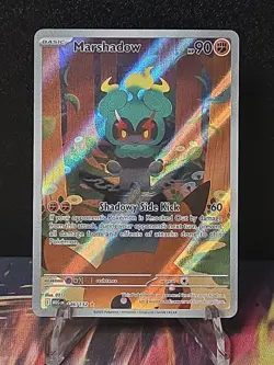 Pokemon TCG Marshadow Mega Evolution Illustration Rare Card 146/132 - Image 1