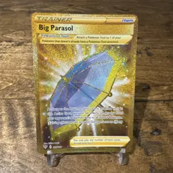 Pokemon Card Big Parasol 199/189 Darkness Ablaze Secret Rare NM - Image 1