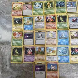 Pokemon TCG WOTC Vintage 34 Cards Base Set - Image 2