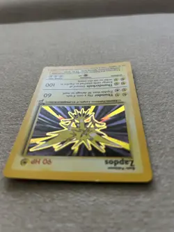 Pokemon TCG Zapdos Base Set 2 Holo Unlimited Rare Card 20/130 NM Condition - Image 5