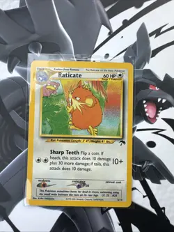 Pokemon 2001 Raticate Card Southern Islands #06/18, Regular Non-Holo - Image 1