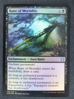 Rune of Mortality Foil Collector - Image 1