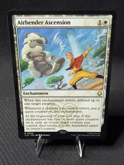 Airbender Ascension MTG – TLA #6 – Avatar – Enchantment – NM - Image 1