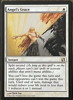 Angel's Grace - Modern Masters - Magic MTG - NM - Rare - Image 1