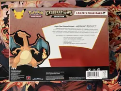 Pokemon Celebrations 25th Anniversary Lance’s Charizard V Collection Box Sealed - Image 3