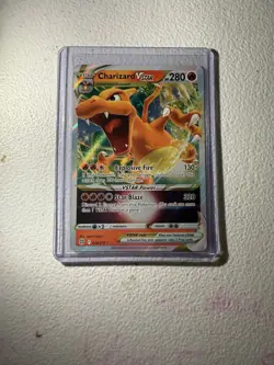 Pokemon TCG Charizard VSTAR Holo Ultra Rare Card Brilliant Stars 18/172 - Image 1