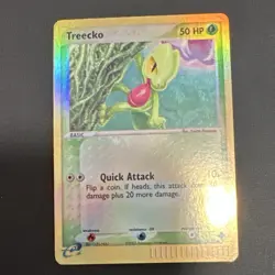 Pokemon TCG Treecko Dragon 80/97 Reverse Holo Common 50 HP Quick Attack - Image 1