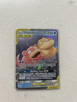 Pokemon Slowpoke & Psyduck GX Tag team Full Art - Image 1