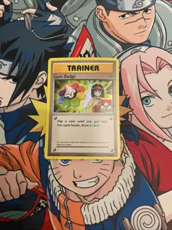 Pokemon Gym Badge XY206 Pokemon League Erika Holo Promo NM/N - Image 1