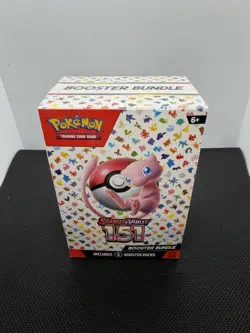 Pokemon Scarlet & Violet 151 Booster Bundle 6-Pack Factory-Sealed English - Image 1