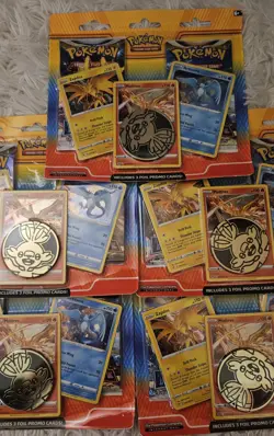 ✅Pokemon TCG 2-Pack Blisters x5- Legendary Birds Set- Factory SEALED (10 Packs) - Image 3