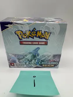 Pokemon TCG Sword & Shield Chilling Reign Booster Box Factory Sealed 820650818462 - Image 1