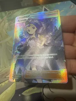 Acerola Trainer Full Art 142/147 SM Burning Shadows Pokemon TCG - Image 2