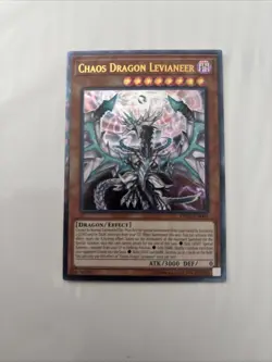 Yugioh Chaos Dragon Levianeer OP12-EN001 Unlimited Ultimate Rare NM - Image 1