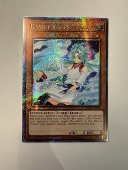 Effect Veiler Alt Art Quarter Century Rare! Yugioh Stampede 1st Ed NM RA04-EN004 - Image 1