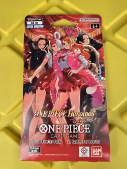 ONE PIECE Heroines EB-03 Lot x10 Sleeved Booster pack English Ships Today - Image 2