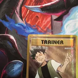 Brock's Grit 107/108 XY Evolutions Full Art Holo Rare Trainer Card - Image 4