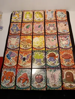 Pokemon Topps Cards Complete 1999 TV Animation Series 1 90 Card Lot - Image 2