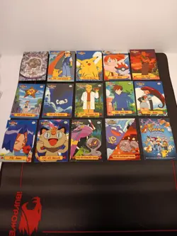 Pokemon Topps Cards Complete 1999 TV Animation Series 1 90 Card Lot - Image 4