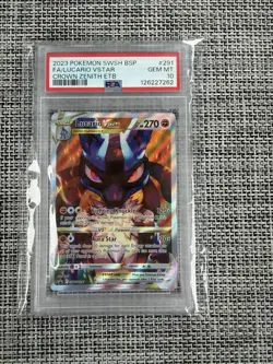 Lucario VSTAR SWSH291 SWSH: Sword & Shield Promo Cards Holo PSA 10 - Image 1