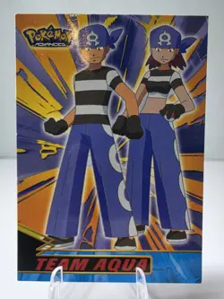 Pokemon Advanced Pokemon Card Team Aqua Topps 2003 - Image 1