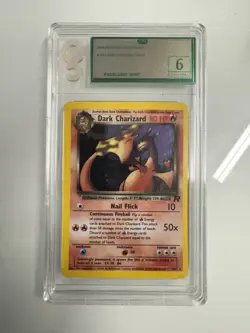 Pokemon Dark Charizard TCG Team Rocket Holo Card 4/82 - Image 1