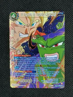 Dragon Ball Super Card Game SS Son Goku Vs. Paikuhan Dead Heat BT18-038 SPR - Image 1
