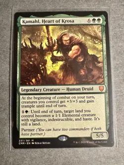 KAMAHL HEART OF KROSA, Commander Legends, - NM - Magic the Gathering MTG - Image 1