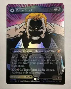 Eddie Brock (0233) (Borderless) Marvel's Spider-Man Foil - Image 1