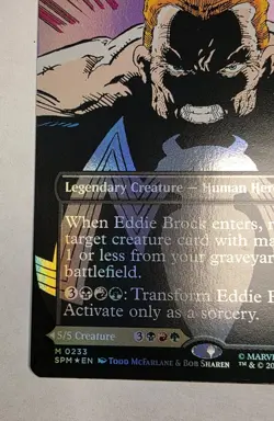 Eddie Brock (0233) (Borderless) Marvel's Spider-Man Foil - Image 3