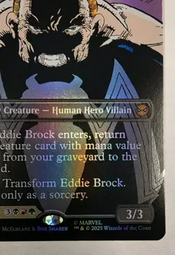 Eddie Brock (0233) (Borderless) Marvel's Spider-Man Foil - Image 5