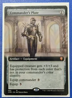 Commander's Plate - Non Foil - Extended Art - MTG Commander Legends - RareCo - Image 1