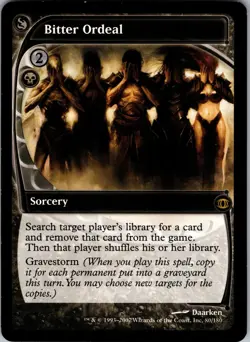 Bitter Ordeal Future Sight Rare LP Magic: The Gathering 80 Normal - Image 1