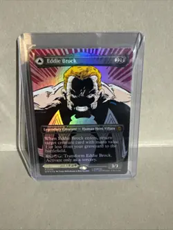 MTG Eddie Brock (0233) (Borderless) Marvel's Spider-Man FOIL - Image 1