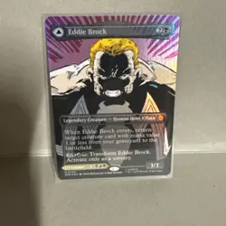 MTG Eddie Brock (0233) (Borderless) Marvel's Spider-Man FOIL - Image 3