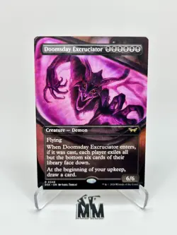 MTG Duskmourn BORDERLESS R Doomsday Excruciator #0346 - Image 1