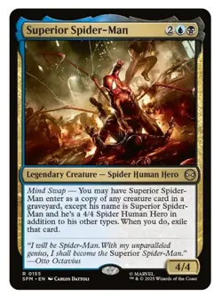 1x MTG Superior Spider-Man 0155 - Spider-Man Rare! NM Mint! - Image 1