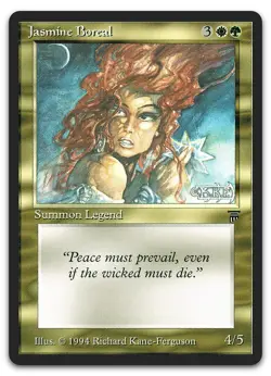 Jasmine Boreal (NM) Legends LEG Magic MTG - Image 1