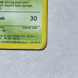 Pokemon TCG Scyther Base Set 2 Holo Unlimited Rare Card 17/130 - Image 3