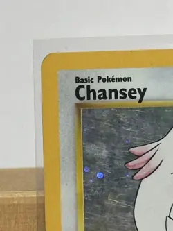 Pokemon Chansey 3/130 Base Set 2 Holo Rare Wizards 2000 English - Image 3