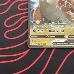 Dragonite V SWSH236 Black Star Promo Pokemon Go Stamp LP 1 - Image 2