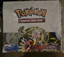 Pokemon SV01 Scarlet And Violet Base Booster Box Sealed - Image 1