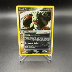 Pokemon 2004 Team Rocket Returns Dark Tyranitar Rev Holo 20/109 NM - Image 1