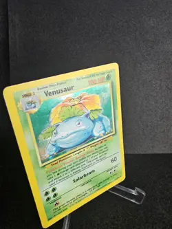 Pokemon Venusaur Base Set 15/102 Holo Rare 1999-2000 Wizards Copyright - Image 2