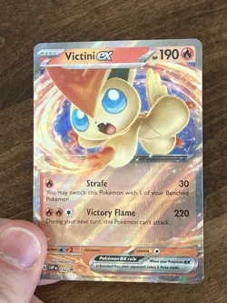 Pokemon TCG Victini ex 142 Sv: Scarlet & Violet Promo Holo 190 HP - Image 3