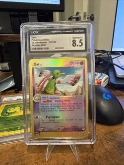 Pokemon - Xatu - 55/100 - Graded - CGC 8.5 - 2003 reverse holo - Image 1