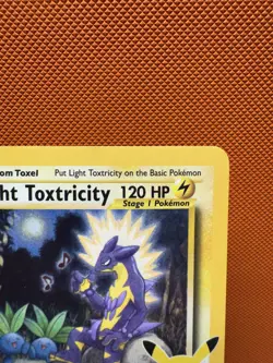 Light Toxtricity SWSH137 Black Star Promo Stamped Celebrations Pokemon NM 2030 - Image 3