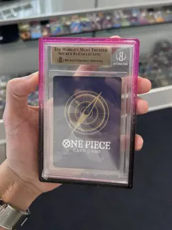 Gum-Gum Giant One Piece OP09-078 English Beckett Graded Pristine 10 - Image 2